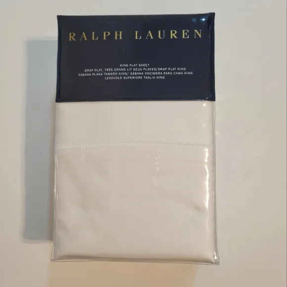 🎉Sale! Ralph Lauren RL 624-Thread-Count Cotton Sateen Sheets MSRP $185 - Picture 3 of 8